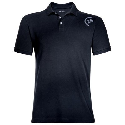 uvex - Poloshirt Kollektion 26 schwarz, Größe 3XL