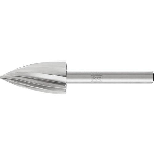 PFERD Frässtift K1630 D.16mm Kopf-L.30mm Schaft-D.6mm HSS Verz.ALU PFERD