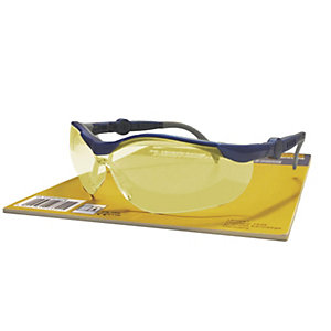 Schutzbrille CYCLE mit UV-Schutz, gelb, VE 3 Stk.