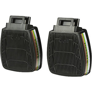 Secure Click™ Kombinationsfilter D8094, Schutzstufe ABEK1 P3 R, VE 4 Paar, für Halbmaske HF-800.
