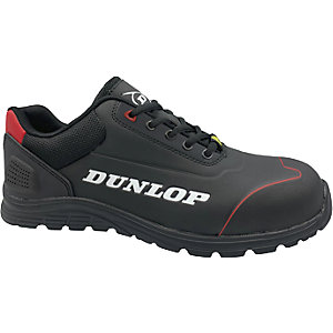 Sicherheitshalbschuhe DUNLOP MATT S3, schwarz, 1 Paar, Größe 46.