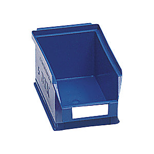 Sichtlagerkasten aus Polyethylen, LxBxH 170 x 100 x 73 mm, blau, VE 25 Stk.