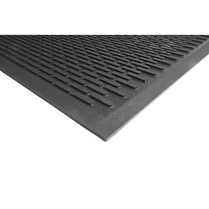 Schmutzfangmatte, Gummi, schwarz, LxB 1500 x 850 mm.
